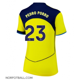 Billige Fotballdrakt Tottenham Hotspur Pedro Porro #23 Replika Tredjedrakt Dame 2025-26 Kortermet